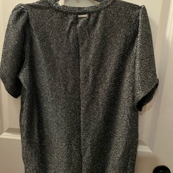 Michael Kors silver shimmer blouse - Picture 3 of 4